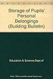 Storage of pupils' personal belongings