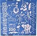 Fiskars 12x12 SCRAPBOSS Embossing Stencil PLEASE DON'T FEED THE ANIMALS (12-6631)