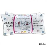 Produkt-Bild: Blinies Kissen-Set &raquo;Beste Freundin&laquo; 2 teiliges Set