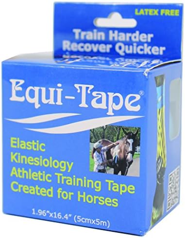RS BIOCEUTICALS 2EQTAPEB2A EQUI-TAPE KINESIOLOGY TRAINING & REHAB TAPE BLUE 2IN X 16FT