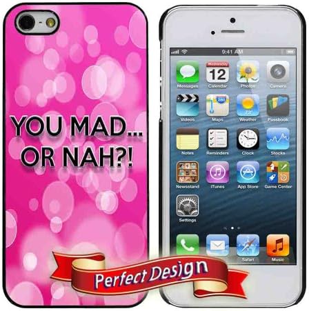 You Mad Or Nah pink Iphone 5/5s Case