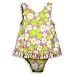 Banana Cabana - Infant Girls One Piece Floral Swimsuit, Lavender, Multi (Size 18Months)