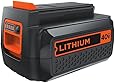 Black & Decker LBXR36 40-Volt Lithium Ion Battery, 1-1/2 Ah (Color May Vary - (Black or White))