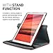 kwmobile Rotating Case Compatible with Asus ZenPad 10 (Z300) - Case PU Leather Tablet Cover with Stand - Red