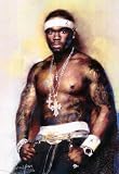 50 Cent (Shirtless) Music Poster Print - 11 X 17