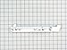 WR72X242 Kenmore Refrigerator Refrigerator Drawer Slide Rail