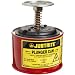 Justrite Steel Plunger Safety Can