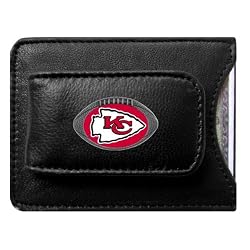 Kansas City Chiefs Credit Card/Money Clip Holder - NFL Football - Fan Shop Sports Team Merchandise