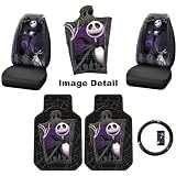 5PC Nightmare Before Christmas Jack Skellington Graveyard NBC Auto Accessories... by Disney