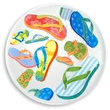 Peggy Karr 11-Inch Flip Flop Plate