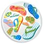 Peggy Karr 11-Inch Flip Flop Plate