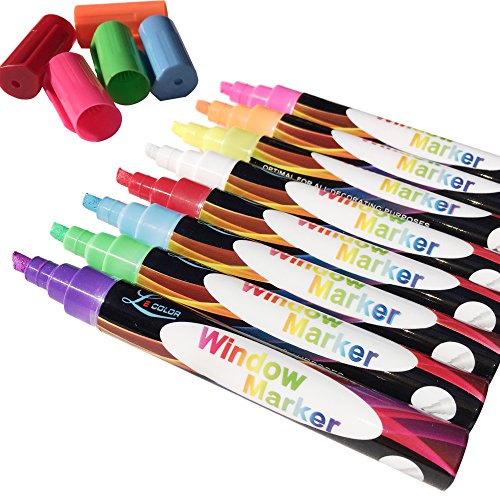 Chalk-Markers-Mega-8-Pack-Premium-Liquid-Chalk-Marker-Pen-with-Reversible-Tip-Child-Friendly-Perfect-for-Chalkboards-Bistro-Windows-Glass-Labels-Whiteboards