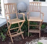 2 - Eco Friendly Indoor or Outdoor Folding Bar Stools