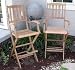 2 - Eco Friendly Indoor or Outdoor Folding Bar Stools