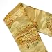 Goldener Schwertbeutel mit eingesticktem Muster