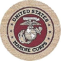 Marines Sandstone Thirstystone Coaster Set