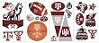 RoomMates RMK1224SCS Texas A & M University Peel & Stick Appliques