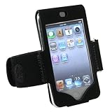 Black Sports / Gym / Running Armband Holder Case Compatible With Apple® iPod touch® 3rd Gen. 32GB, 64GB
