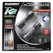 Element Super Bright L.E.D. Flashlight - 2ct