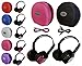 2 Pack Kid Sized Wireless Infrared Car DVD IR Automotive Colored Adjustable 2 Channel Headphones With Case and 3.5mm Auxiliary Cord. Note: Will Not Work on 2017+ GM's or Pacifica