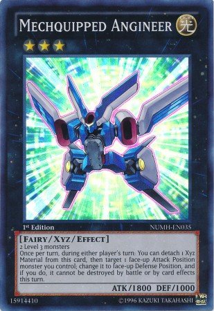 Yu-Gi-Oh! - Mechquipped Angineer (NUMH-EN035) - Number Hunters - 1st Edition - Super Rare
