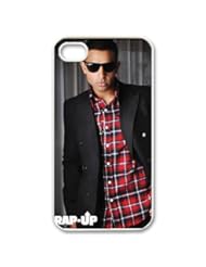 AZA Hard Case for iPhone 4, iPhone 4S, Jay Sean Protective iPhone Cover-Black/White-Retail Packaging