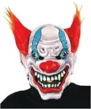 Evil Purple Clown Mask