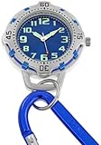 FMD Blue Dial Carabiner Clip Watch ZRT15004F10