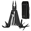 Leatherman L830246 Wave Edelstahl Black Oxide, inklusive Nylon-Molle-Holster (Spezialholster f&uuml;r besonderen Einsatz) schwarz