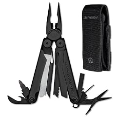 Leatherman L830246 Wave Edelstahl Black Oxide, inklusive Nylon-Molle-Holster (Spezialholster f�r besonderen Einsatz) schwarz