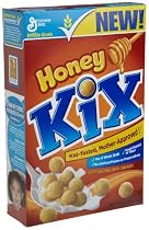 Kix Honey Cereal, 12-Ounce Boxes (Pack of 2)