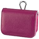 Hama Fancy Funny Df11 Camera Bag To Fit Canon Ixus 80,Ixus 85, Ixus  95, Ixus 100, and Panasonic FS15, FZ38, Samsung ES15, ES55 and Fuji J30  - Pink