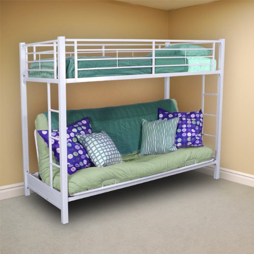 Walker Edison Twin over Futon Bunk Bed