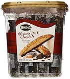 Nooni's Almond Dark Chocolate Biscotti: 25 Count, 2lb,1.25 oz (943 g)