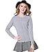 MIUK 2017 New Women's 100% Cashmere Cardigan Basic Slim Crewneck Sweater