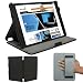 KHOMO ® Smart Leather Case Cover with Elastic Hand Strap and Stand for Apple iPad Mini 7 Inches 7.9 inch (Built-in magnet for sleep / wake feature)