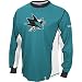 Reebok San Jose Sharks Face-Off Downforce Long Sleeve Top