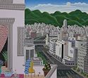 KOBE FLOWER ROAD - Thomas McKnight Hand Signed and Numbered Limited Edition Silkscreen, Unframed