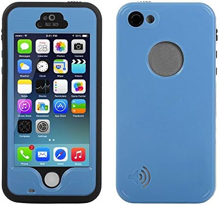 WaterproofShockproofDirtproofSnowproofProtectionCaseCoverforAppleIphone5s-LightBlue