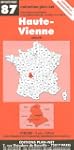 Carte routi�re : Haute-Vienne