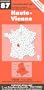 Carte routi�re : Haute-Vienne
