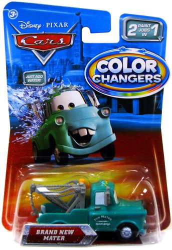 Disney / Pixar CARS Movie 155 Cars Color Changers Brand New Mater
