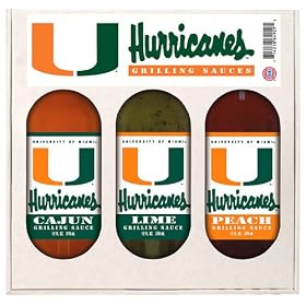 University of Miami Hurricanes Grilling Gift Set