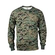 Woodland Digital Camouflage Long Sleeve T-shirt