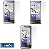 Premium Clear Durable Reusable LCD Screen Protector-3 Packs for Verizon Sam ....