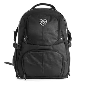 Fashion Waterproof camera case /camera backpack/SLR gadget bag made with high density/strong/wearable 2100D pure Nylon-black