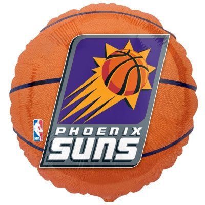 Phoenix Suns Basketball - Foil Balloon
