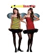 Dreamgirl Juniors Buggin Out 4 Piece Reversible Stretch Knit Dress