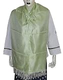 Silk Scarf for Women Jacquard Pattern Rectangular 22 x 72 inches