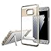 Galaxy Note 7 Case, Spigen [Crystal Hybrid] Metal Kickstand [Champagne Gold] Clear TPU / PC Frame Slim Dual Layer Premium Case for Galaxy Note 7 (2016) - (562CS20387)